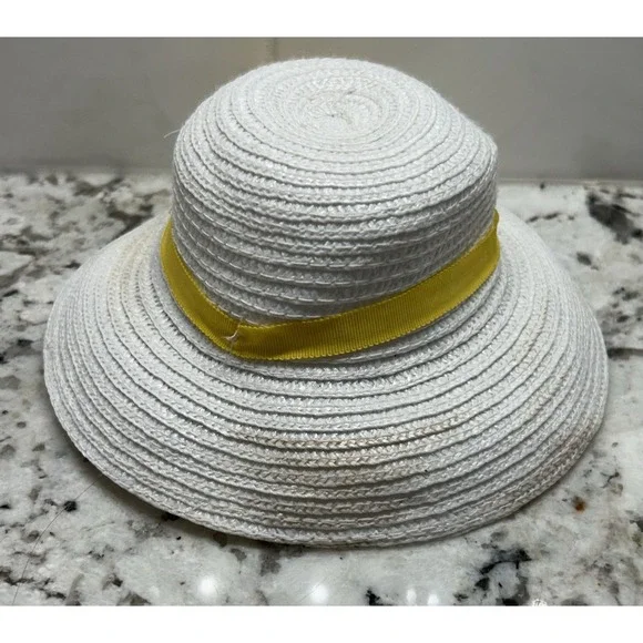 1980s Fisher Price My Friend Jenny 16" Fashion Doll Yellow White Hat - Picture 1 of 3